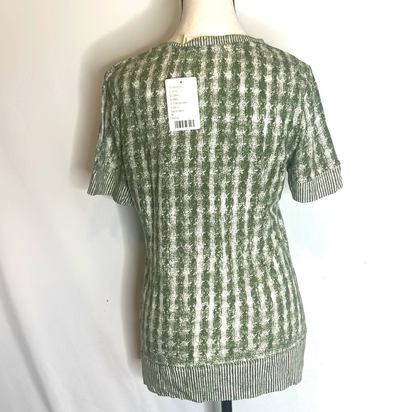 NWT Pilcro and the Letterpress for Anthropologie Short Sleeve Round Neck - Picture 5 of 7